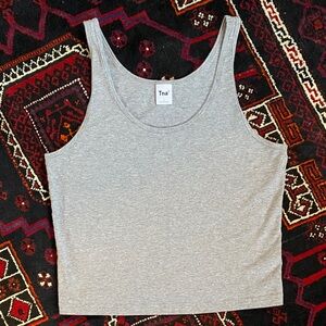 TNA Heather Gray Tank Top